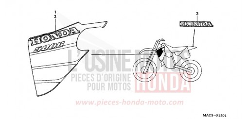 MARK (2) CR500R1 de 2001